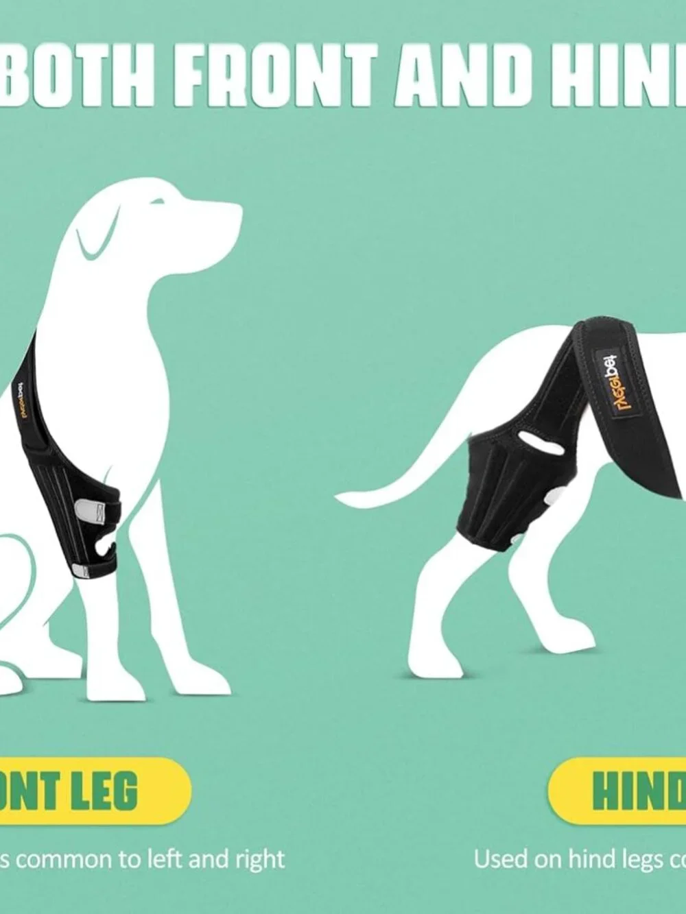 Dog ACL Brace for Dogs Rear Leg, Cruciate Care Knee Brace for Dogs Back Leg